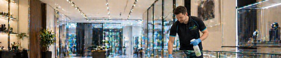 Showroom cleaning Perth streak-free windows display areas